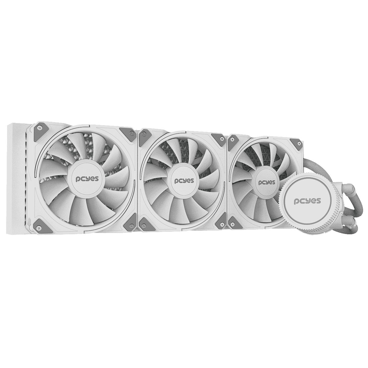 Water Cooler PCYES Sangue Frio 3 White Ghost 360mm TDP 350W WCSF3360WGBR