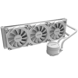 Water Cooler PCYES Sangue Frio 3 White Ghost 360mm TDP 350W WCSF3360WGBR 2