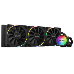 Water Cooler PCYES Sangue Frio 3 ARGB Black Vulcan 360mm TDP 350W (ARGBSF3360BR) 1