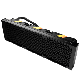 Water Cooler PCYES Sangue Frio 3 ARGB Black Vulcan 360mm TDP 350W (ARGBSF3360BR) 4