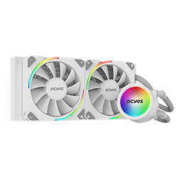 Water Cooler PCYES Sangue Frio 3 ARGB White Ghost 240mm TDP 250W ARGBSF3240WGBR 1