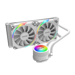 Water Cooler PCYES Sangue Frio 3 ARGB White Ghost 240mm TDP 250W ARGBSF3240WGBR 2