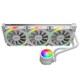 Water Cooler PCYES Sangue Frio 3 ARGB White Ghost 360mm TDP 350W ARGBSF3360WGBR 3