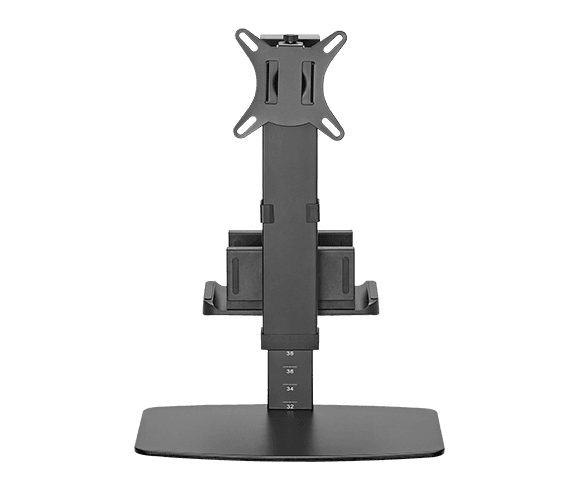 Suporte para Monitor PCYES 17-32" com Suporte para Mini PC Regulagem de Altura SMD-100 em destaque