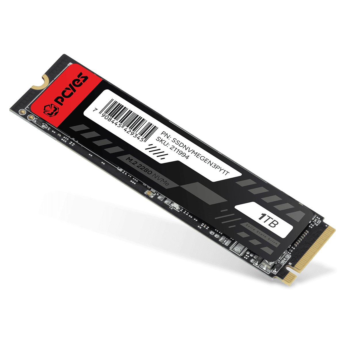 SSD PCYES 1TB M.2 NVMe PCIe 3.0x4 2289MB/s SSDNVMEGEN3PY1T