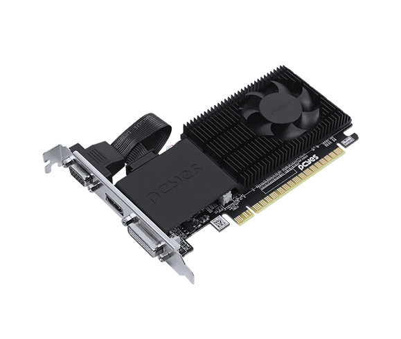 Placa de Vídeo NVIDIA GeForce GT 610 2GB DDR3 Low Profile detalhe
