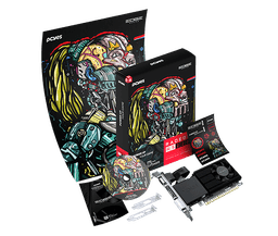Placa de Vídeo AMD Radeon R5 220 2GB DDR3 64 Bits Low Profile 6