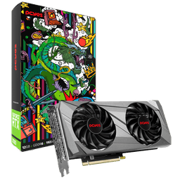 Placa de Video GPU Nvidia GeForce RTX3060 12Gb DDR 6 192 Bit Graffiti Series Full Size Dual Fan Pgs 3060 Fs 192 1