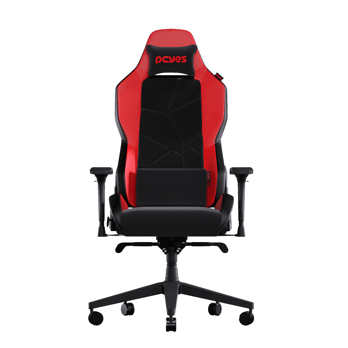 Cadeira Gamer Ergonômica Sentinel Red Magma com Apoio 4D e Inclinação 135° PCYes em destaque