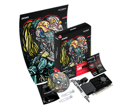 Placa de Vídeo PCYES Radeon R5 230 2GB DDR3 Low Profile PPER230DR3LPBR 6