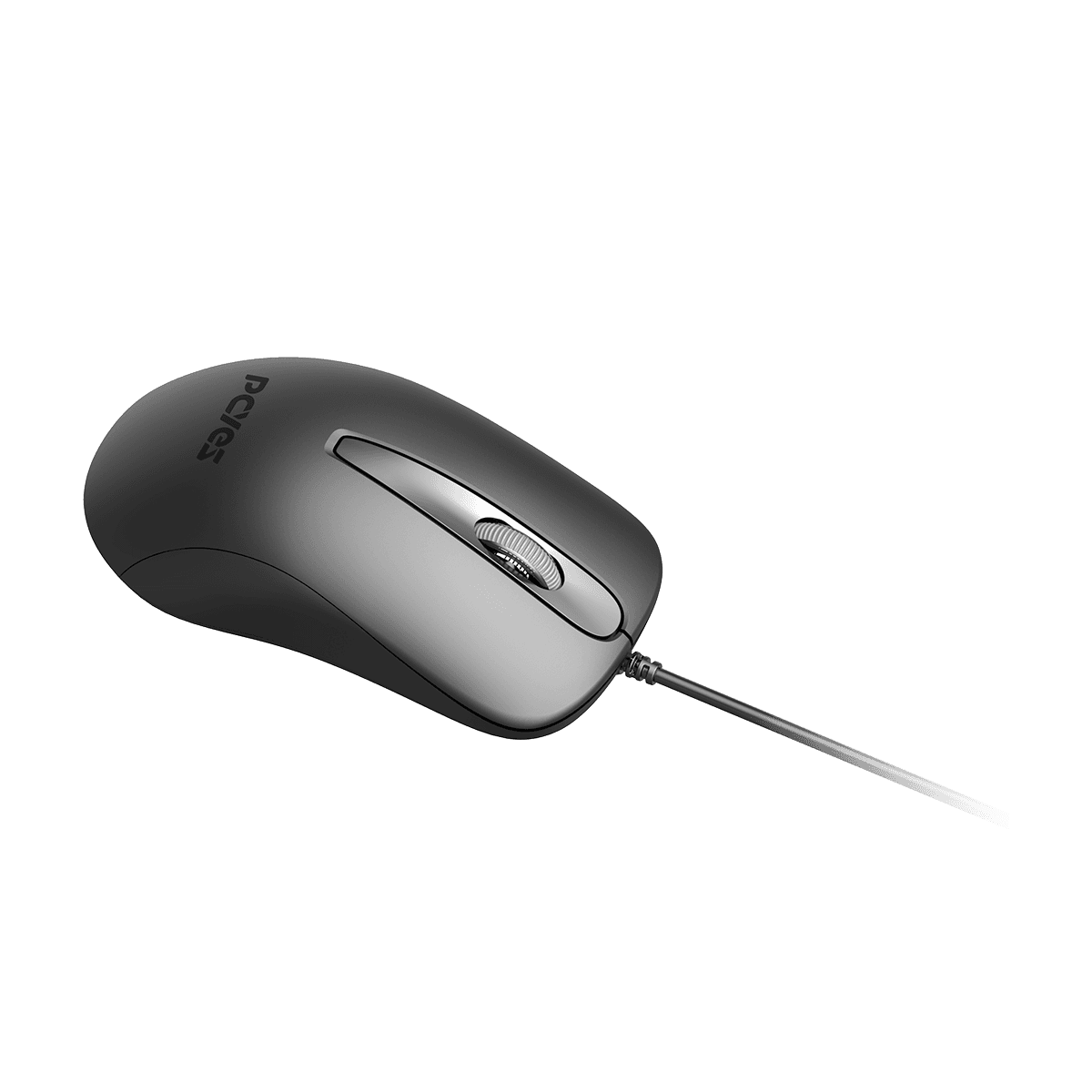 Combo Teclado e Mouse USB PCYES Soft Preto ABNT2 1000 DPI CMBSFBK detalhe