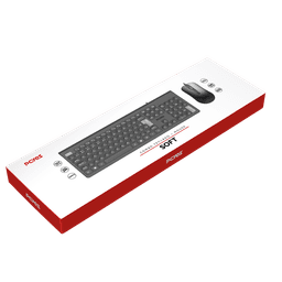 Combo Teclado e Mouse USB PCYES Soft Preto ABNT2 1000 DPI CMBSFBK 4