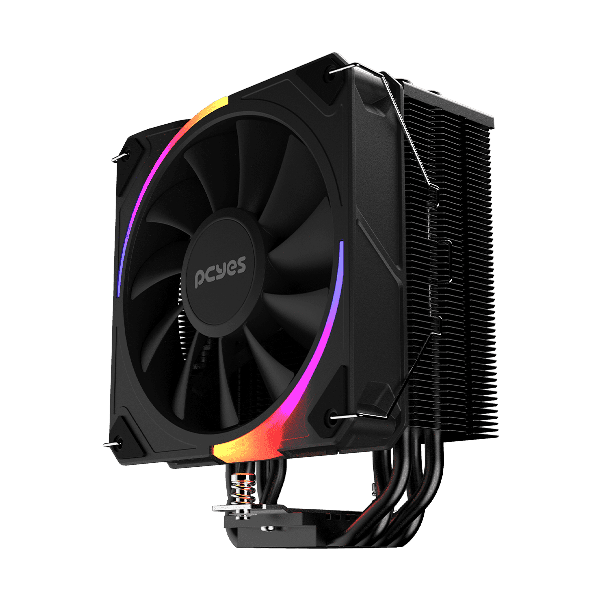 Cooler para processador Frost Pulse ARGB Black Vulcan TDP 180W (PEFPARGBBV)