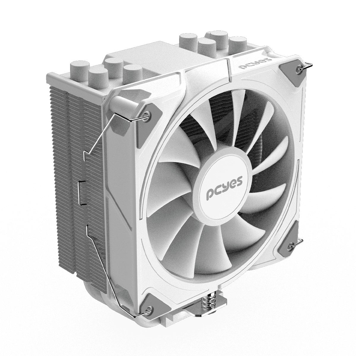 Cooler para Processador PCYES Frost Pulse ARGB Black Vulcan TDP 180W PEFPARGBBV detalhe
