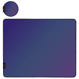 Mouse Pad Obsidian G4D PCYES Purple 500x400mm Tecido com Infusão de Vidro PEMPG4D 1