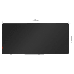 Mouse Pad Obsidian G2D Extended PCYES Black 900x420mm Tecido com Infusão de Vidro PEMPG2DEX 5