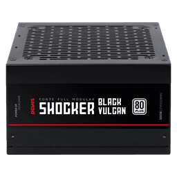 Fonte PCYES Gamer Shocker 500W Full Modular 80Plus Black Vulcan FM500WBV 3