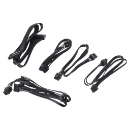 Fonte PCYES Gamer Shocker 600W Full Modular 80Plus Black Vulcan FM600WBV 6