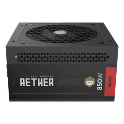 Fonte PCYES Gamer Aether 850W Full Modular Gold PCIe 5.0 ATX 3.1 850WFMG 3