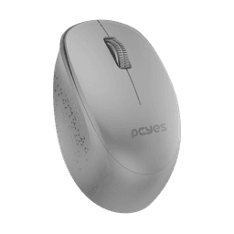 Mouse PCYES Sem Fio Mover Gray 1600DPI Silent Click 20m 2.4GHz PMMWSCGY 2