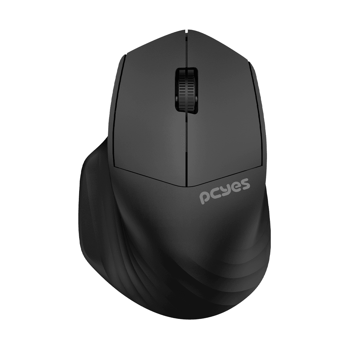 Mouse PCYES Sem Fio Dash Lite Black 1600DPI Silent Click PMDV2BK
