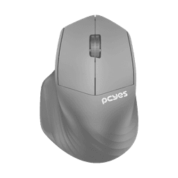 Mouse PCYES Sem Fio Dash Lite Gray 1600DPI Silent Click 2.4GHz PMDV2GY 1