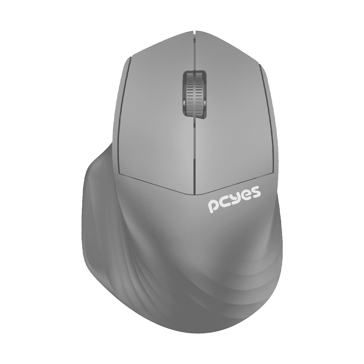 Mouse PCYES Sem Fio Dash Lite Gray 1600DPI Silent Click 2.4GHz PMDV2GY