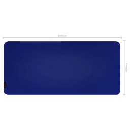 Mouse Pad Desk PCYES Mat Exclusive Indigo Blue 800x400mm 2mm PMPEXIB 5