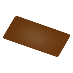 Mouse Pad Desk PCYES Mat Exclusive Caramelo 800x400mm 2mm PMPEXBW 3