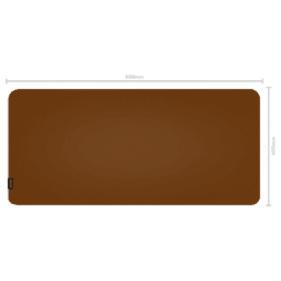 Mouse Pad Desk PCYES Mat Exclusive Caramelo 800x400mm 2mm PMPEXBW 5