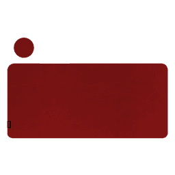 Mouse Pad Desk PCYES Mat Exclusive Bordo 800x400mm 2mm PMPEXDR 1