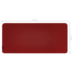 Mouse Pad Desk PCYES Mat Exclusive Bordo 800x400mm 2mm PMPEXDR 5