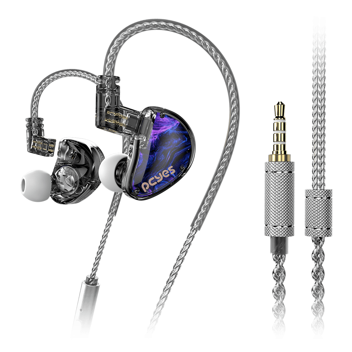 Fone de Ouvido Gamer Nebulla PCYES Intra Auricular 10mm P3 3,5mm Cabo Destacável FPN1DD