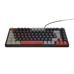 Teclado Mecânico PCYES Kirin Black Vulcan Blue Switch LED Rainbow PTKR75BL 4