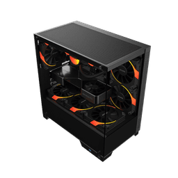 Gabinete Gamer Forcefield TWR Black Vulcan PCYes 3