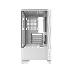 Gabinete Gamer PCYES Forcefield TWR White Ghost Vidro Temperado 2