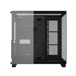 Gabinete Gamer PCYES Forcefield Max Black Vulcan Vidro Temperado 4