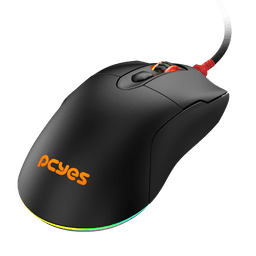 Mouse PCYES Gamer Malus Black Vulcan RGB 12400DPI PMGMBV 3