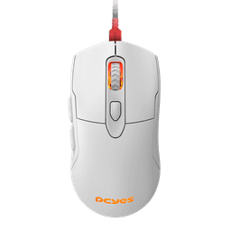 Mouse PCYES Gamer Malus White Ghost RGB 12400DPI PMGMWG 1