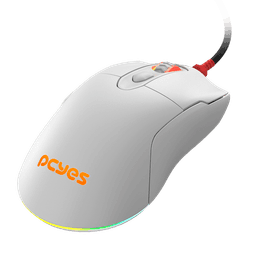 Mouse PCYES Gamer Malus White Ghost RGB 12400DPI PMGMWG 3