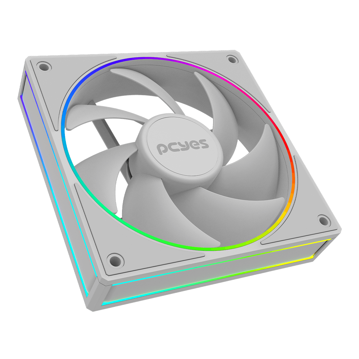 Cooler Fan Vision PCYES White Ghost 120mm FVWG120 em destaque