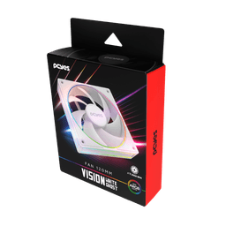 Cooler Fan Vision PCYES White Ghost 120mm FVWG120 5