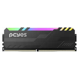 Memória PCYES Gamer UDIMM 8GB DDR4 3200MHz ARGB Preta PM083200D4BR 2