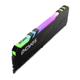 Memória PCYES Gamer 32GB DDR4 3200MHz Preta ARGB UDIMM PM323200D4BR 4