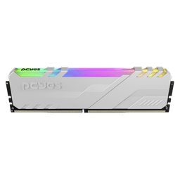 Memória PCYES Gamer UDIMM 8GB DDR4 3200MHz Branca ARGB PM083200D4WR 1