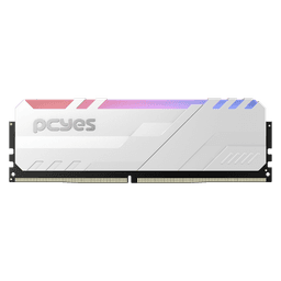 Memória PCYES Gamer 16GB DDR4 3200MHz Branca RGB UDIMM PM163200D4WR 2