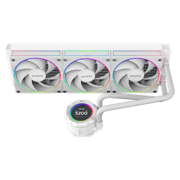 Water Cooler PCYES Vision 360mm White Ghost LCD 2,1" VS360WG 3