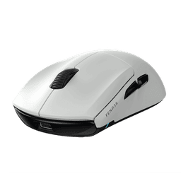 Mouse PCYES Gamer Fenner White Ghost Wireless 26000DPI 8K PMGFWG8K 2