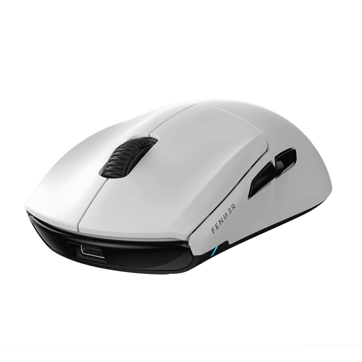 Mouse PCYES Gamer Fenner White Ghost Wireless 26000DPI 8K PMGFWG8K em destaque