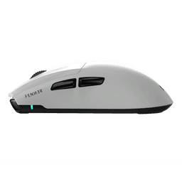 Mouse PCYES Gamer Fenner White Ghost Wireless 26000DPI 8K PMGFWG8K 5